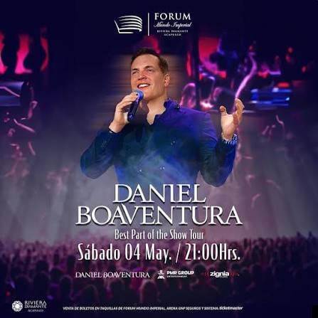 Daniel Boaventura en Acapulco